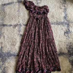 Free People one shoulder dress size M